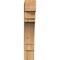 Ekena Millwork Merced Block Rough Sawn Bracket, Western Red Cedar, 6"W x 26"D x 34"H BKT06X26X34MRC05RWR - alternate 2